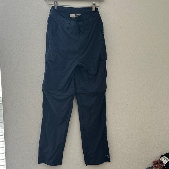 Kids navy L.L. Bean  Cargo Pants - Picture 1 of 6